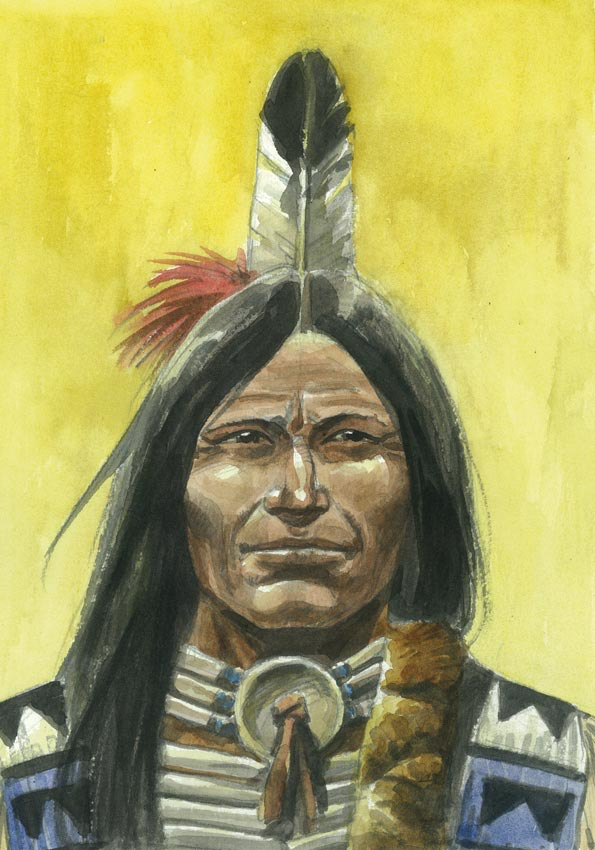 Indian Spirit #2 (13x18 cm)